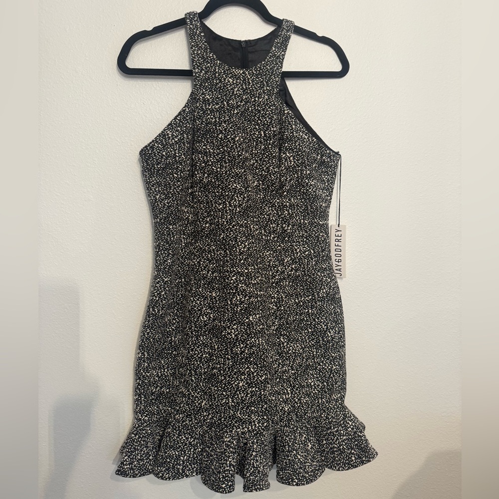NWT Revolve Jay Godfrey Black and White Women's Dress size 10